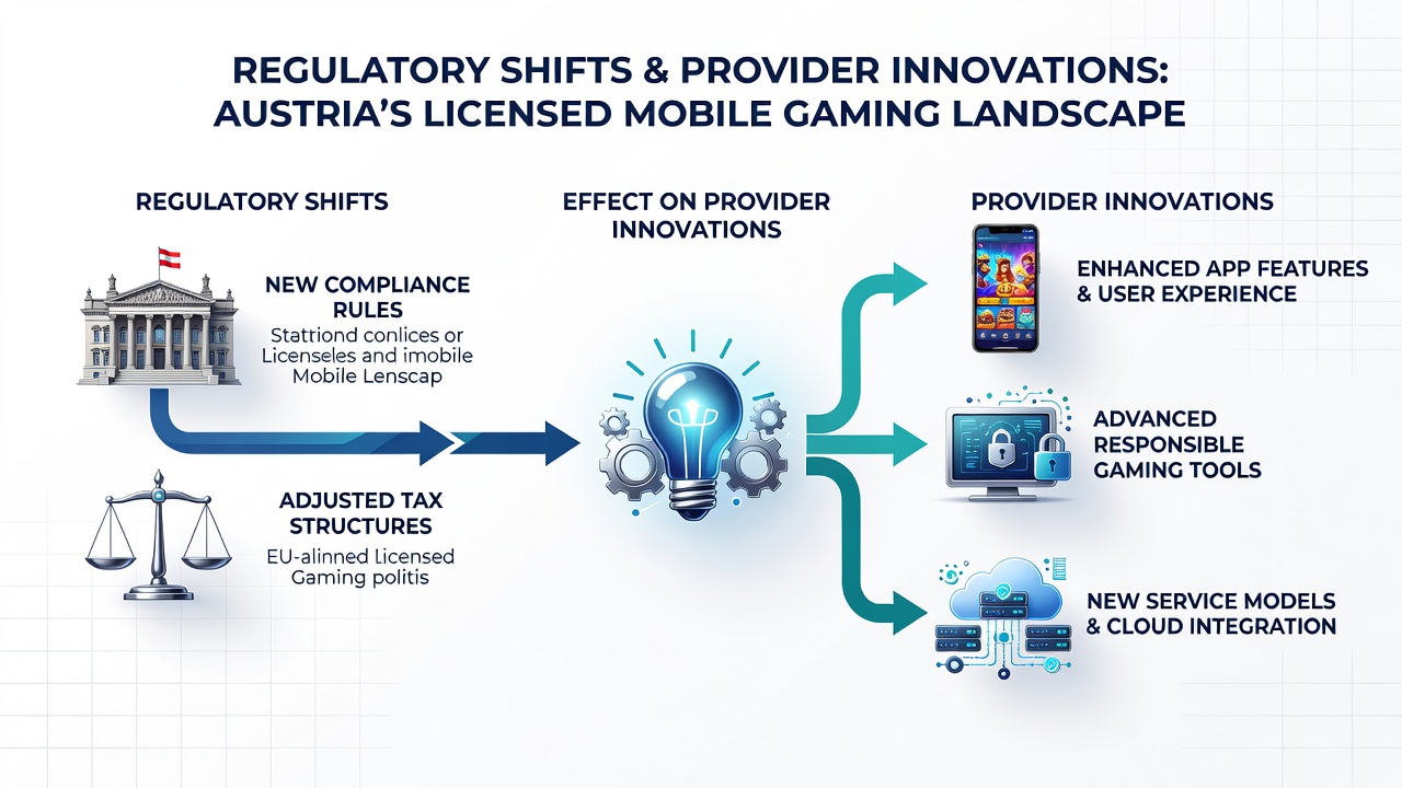 Mobile gaming innovation examples under Austrian licensing rules